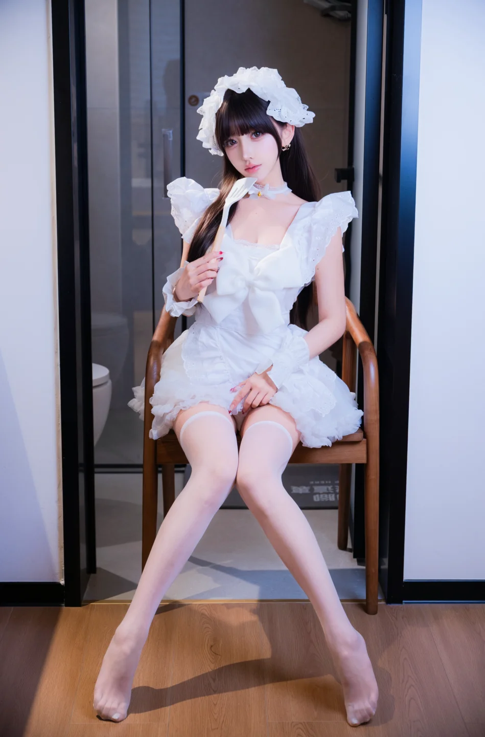 过期米线线喵 - No.174 厨娘女仆 [21P-228MB] tg@simisebaisi 【丝足阁】005.webp